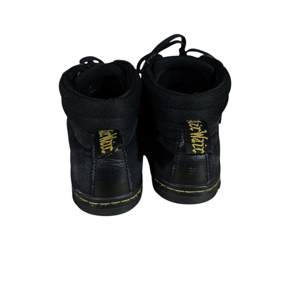 Dr. Martens Belmont Black Canvas Ankle Boots Size 7 - Picture 7 of 12